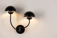 Vegglampe Lyckorna – svart
