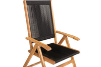 Spisestol Little John 2-pakk – svart