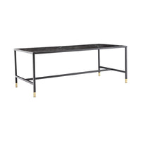 Sofabord Dipp 130 x 60 – svart