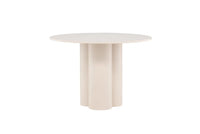 Spisebord Olivia rundt ⌀110 – beige