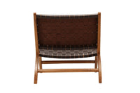 Loungelenestol Rike – brun