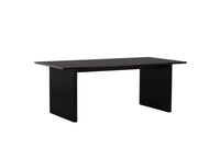 Spisebord Vail 200 × 100 – svart