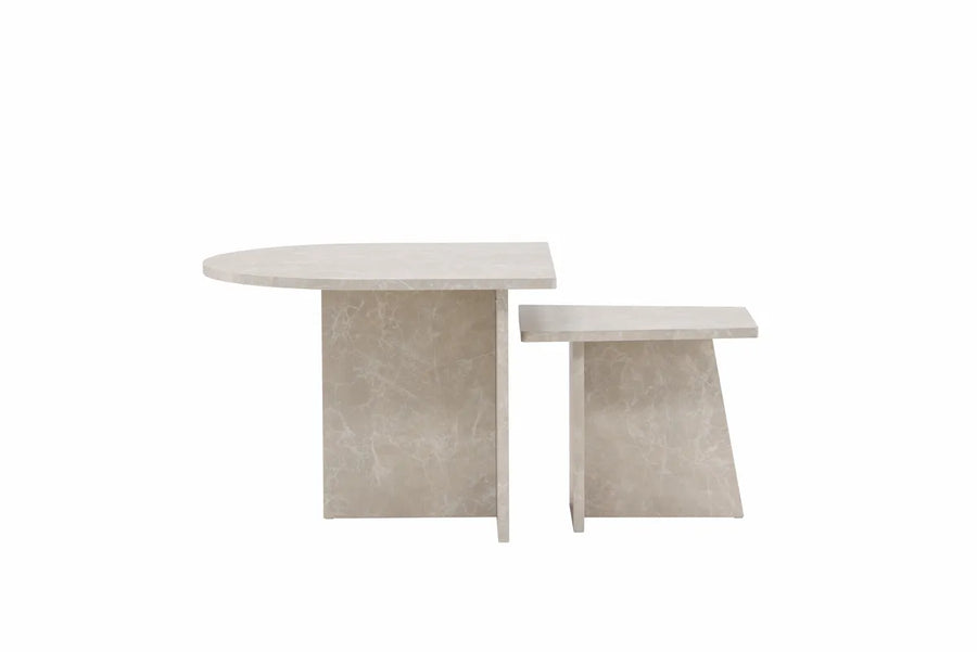 Sofabord Sala 60 cm og 40 cm – beige