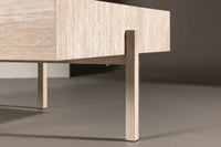 Sofabord Vadholmen 126 x 82 – hvitvasket