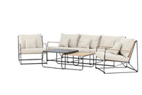 Sofagruppe Palazzo – svart og beige