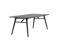 Spisebord 195 x 95 – svart