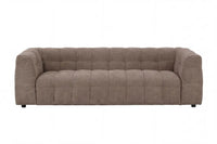 Sofa 3-seter Malou – brun