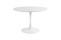 Spisebord Hamden rundt 110x75 – hvit