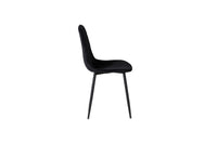 Spisestol Polar 2-pakk – svart