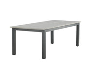 Spisebord Albany 224 x 90 – mørk grå