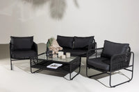 Sofagruppe Utah – svart
