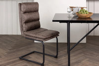 Spisestol Zizo 2-pakk – brun