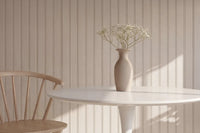 Spisebord Hamden rundt 110x75 – hvit