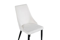 Spisestol Leone 2-pakk – hvit