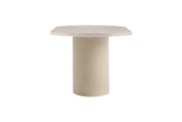 Spisebord Narvik ovalt 200 × 100 – beige