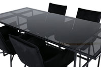 Spisegruppe 200 x 90 – svart