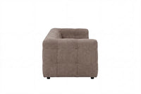 Sofa 3-seter Malou – brun