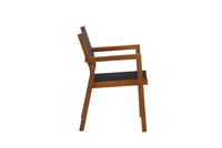 Spisestol Venice 2-pakk – natur
