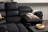 Relaxsofa Saranda – svart