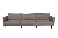 Sofa Zoom 3-seter – brun