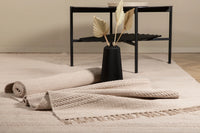 Rektangulært teppe Nico 300 x 200 – beige