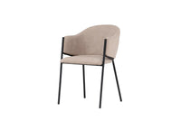 Spisestol Evelina 2-pakk – beige