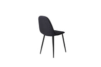 Spisestol Polar 2-pakk – svart