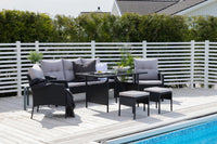 Sofagruppe Knock – svart