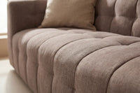 Sofa 3-seter Malou – brun
