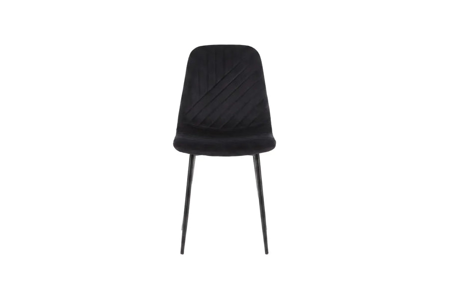 Spisestol Polar 2-pakk – svart