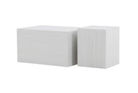 Sofabord York 40x40 + Sofabord York 80 x 60 – hvitvasket