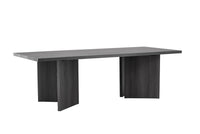 Spisebord Bassholmen rektangulært 240 x 100 – svart