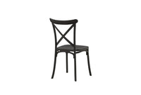 Spisestol Crosett 2-pakk – svart