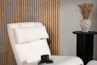 Loungelenestol Laconia – hvit
