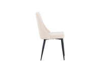 Spisestol Leone 2-pakk – beige