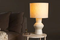 Bordlampe Valön – elfenben