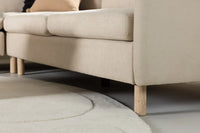 Sofa 3-seter Zero – beige