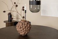 Spisestol Ursholmen & Stone 2-pakk + Spisebord rundt ⌀120 – svart og mocca