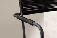 Spisestol Lindos 2-pakk – svart