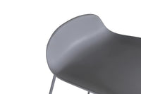Barstol Wave 2-pakk – grå