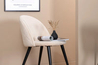 Spisestol Velvet 2-pakk – beige