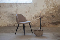 Spisestol Velvet 2-pakk – beige