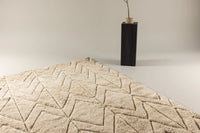 Rektangulært teppe Zoe 230 x 160 – beige