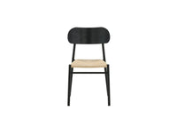 Spisestol Polly 2-pakk – svart