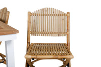 Spisegruppe Cane & Panama 160 x 90 – natur og hvit