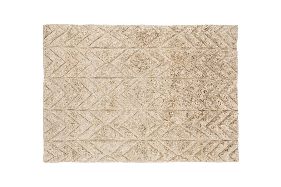 Rektangulært teppe Zoe 230 x 160 – beige