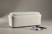 Puff Laurel 110 x 51 x 46,5 – hvit