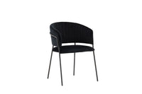 Spisestol Selma 2-pakk – svart