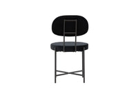 Spisestol Stella 2-pakk – svart