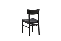 Spisestol Montros 2-pakk – svart